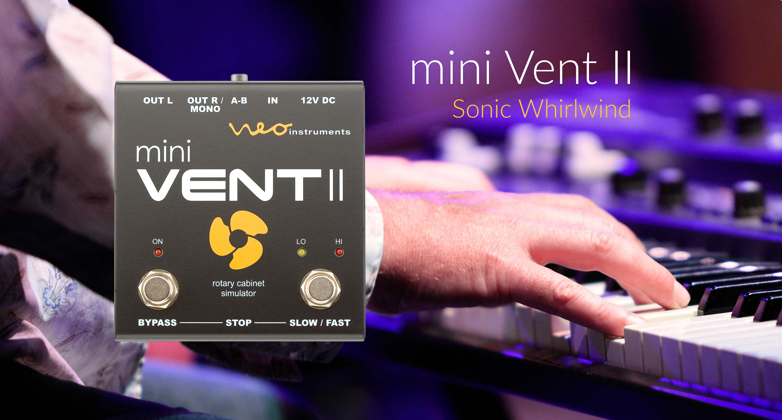 Neo-Instruments Mini Vent II Rotary Speaker Simulator